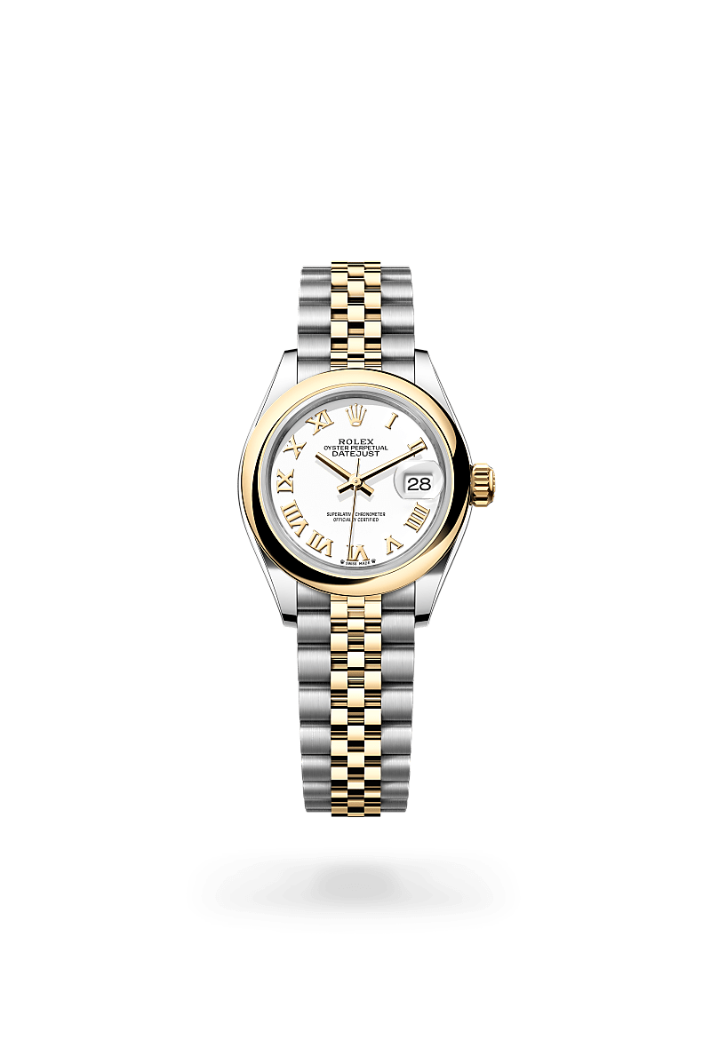 Rolex Lady-Datejust in Yellow Rolesor - combination of Oystersteel and yellow gold, M279163-0023 - Time Avenue