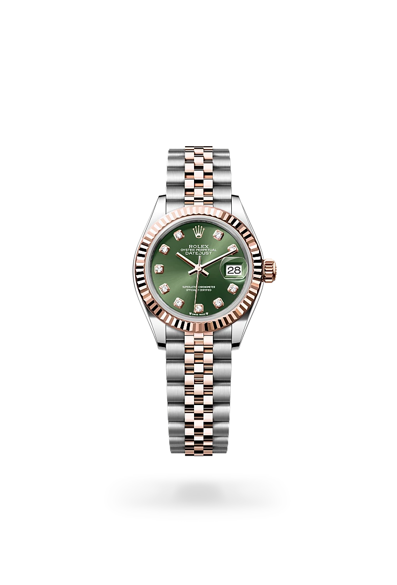 Rolex Lady-Datejust in Everose Rolesor - combination of Oystersteel and Everose gold, M279171-0007 - Time Avenue