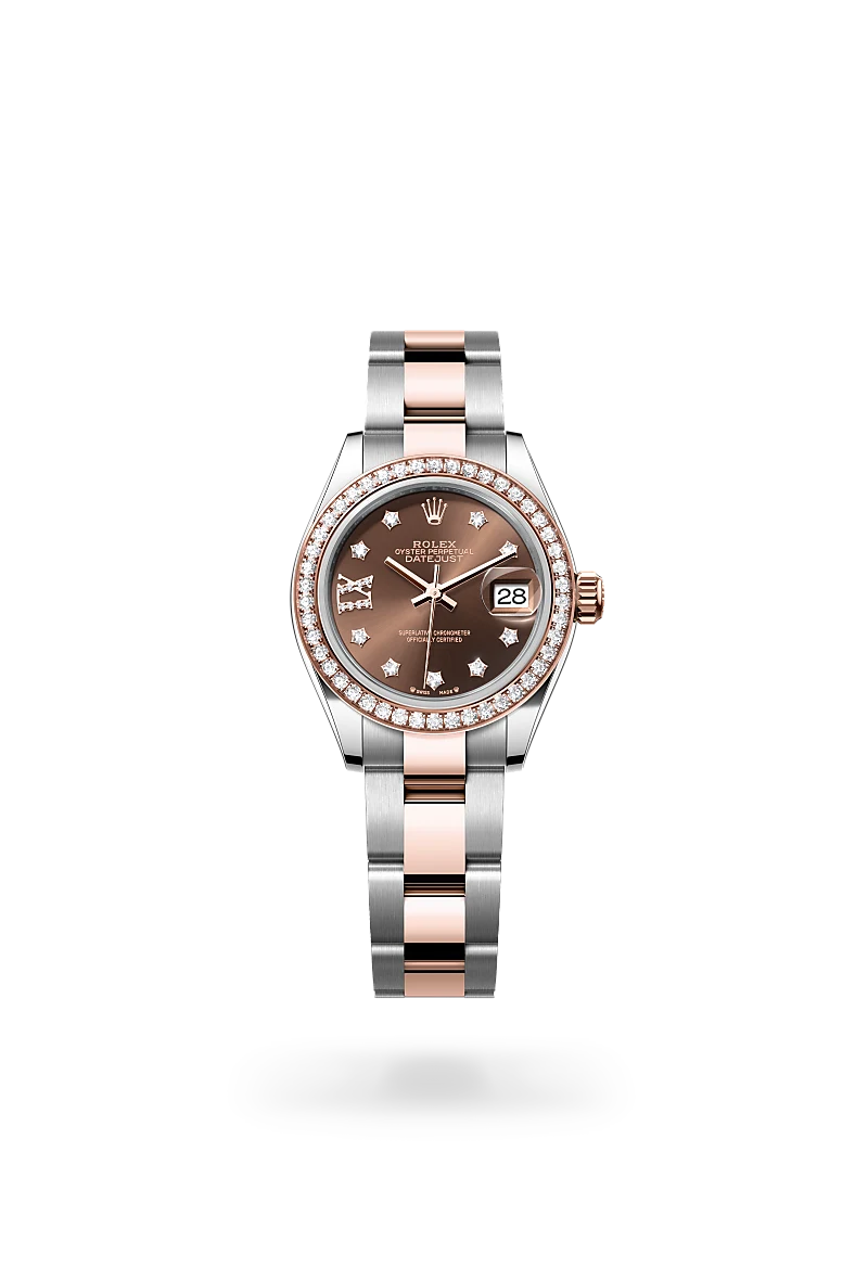 Rolex Lady-Datejust in Everose Rolesor - combination of Oystersteel and Everose gold, M279381RBR-0004 - Time Avenue