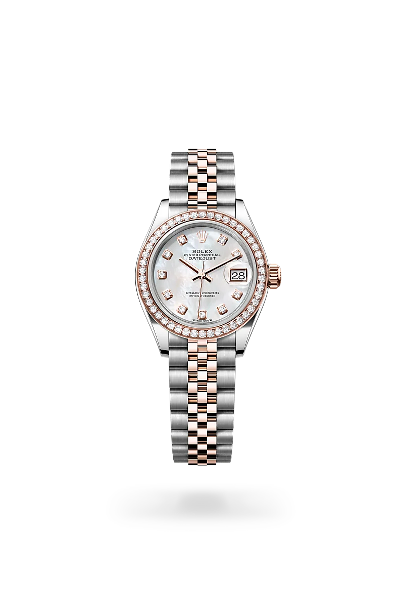 Rolex Lady-Datejust in Everose Rolesor - combination of Oystersteel and Everose gold, M279381RBR-0013 - Time Avenue