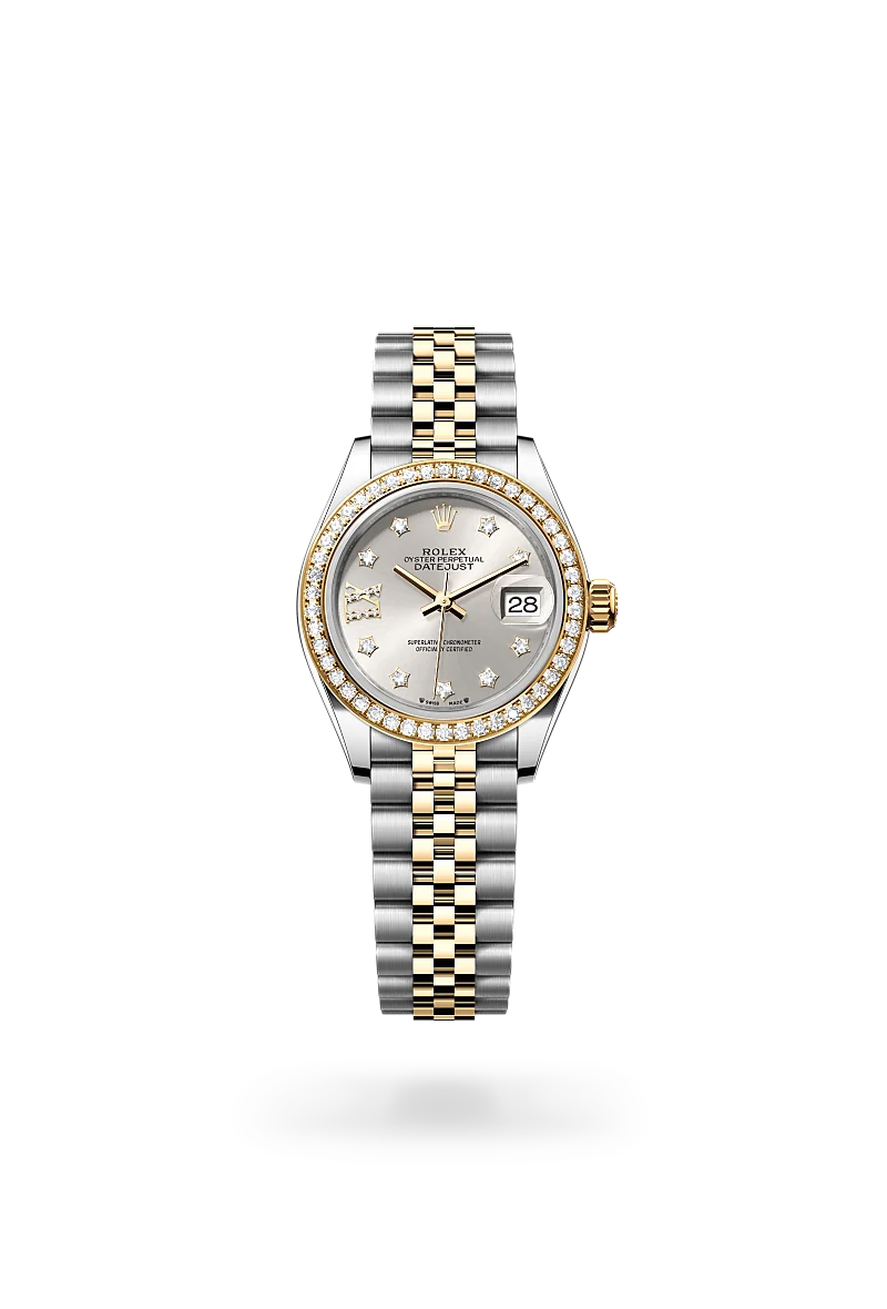 Rolex Lady-Datejust in Yellow Rolesor - combination of Oystersteel and yellow gold, M279383RBR-0003 - Time Avenue