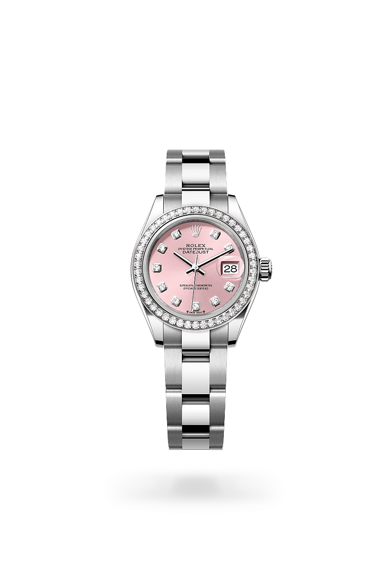 Rolex Lady-Datejust in White Rolesor - combination of Oystersteel and white gold, M279384RBR-0004 - Time Avenue