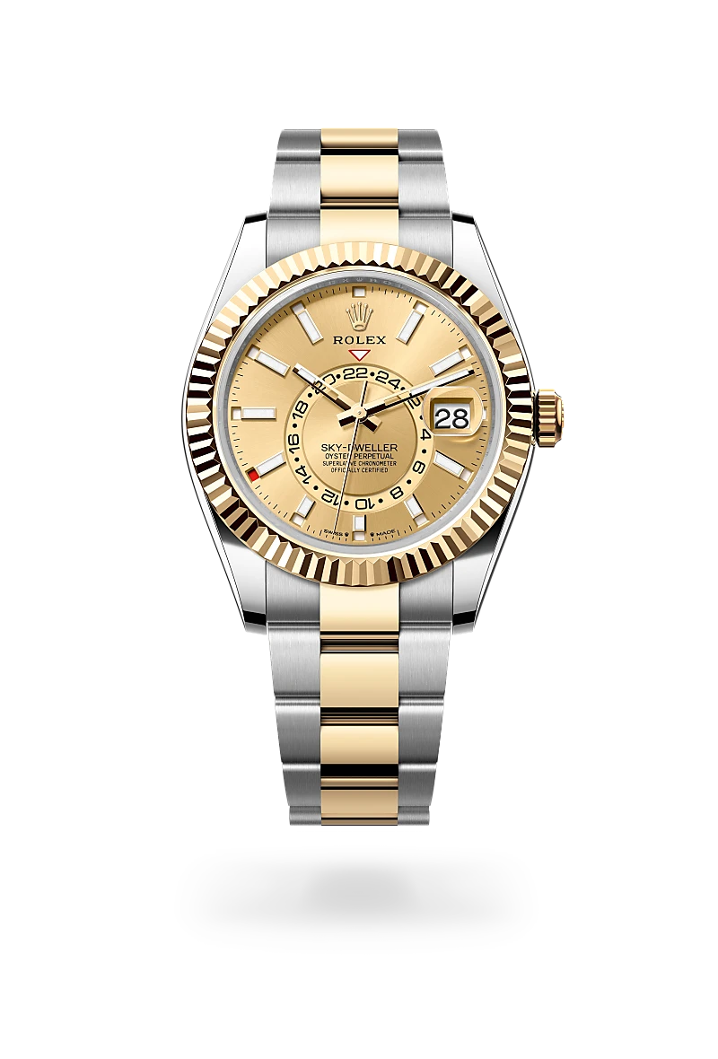 Rolex Sky-Dweller in Yellow Rolesor - combination of Oystersteel and yellow gold, M336933-0001 - Time Avenue