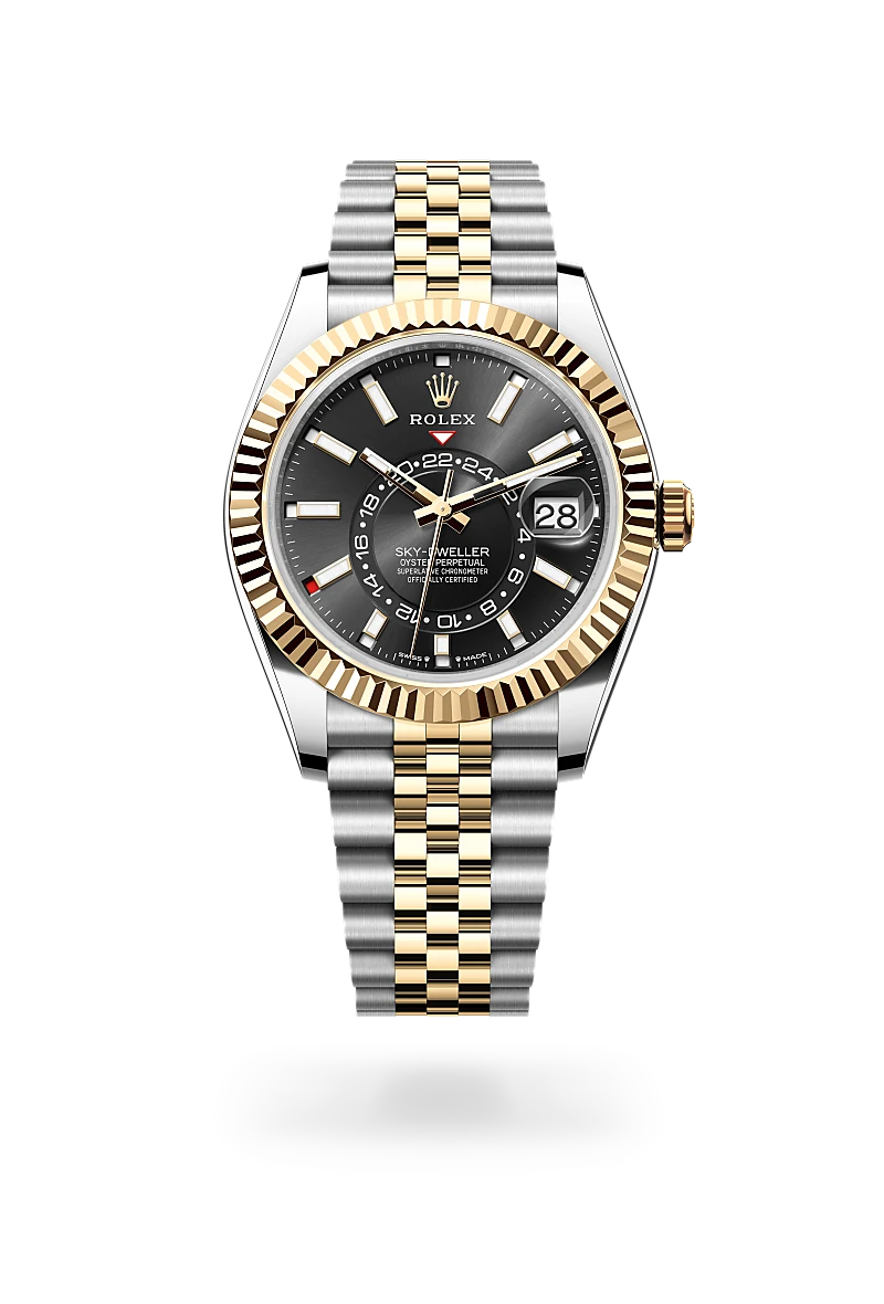 Rolex Sky-Dweller in Yellow Rolesor - combination of Oystersteel and yellow gold, M336933-0004 - Time Avenue