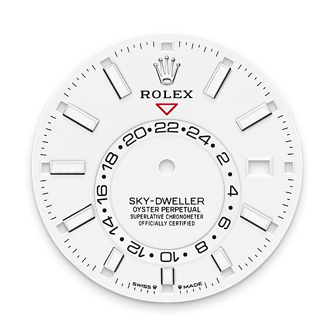 Rolex Sky-Dweller in White Rolesor - combination of Oystersteel and white gold, M336934-0004 - Time Avenue