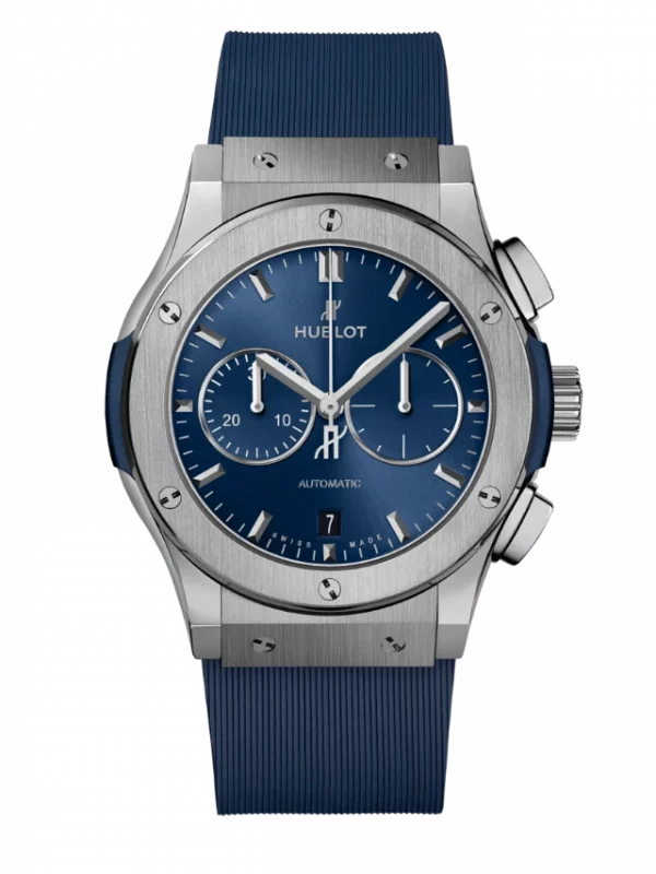 CLASSIC FUSION CHRONOGRAPH TITANIUM BLUE 541.NX.1171.RX