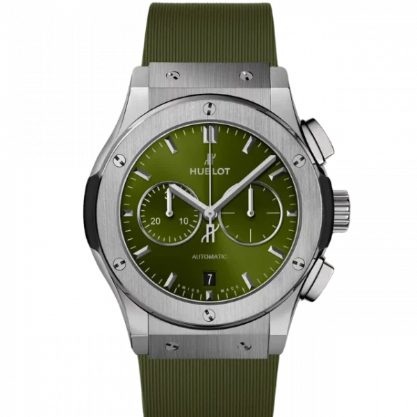 CLASSIC FUSION CHRONOGRAPH TITANIUM GREEN 541.NX.8970.RX