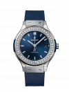 Classic Fusion Titanium Blue Diamonds 565.NX.7170.RX.1204