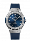 Classic Fusion Titanium Blue Diamonds 565.NX.7170.RX.1204