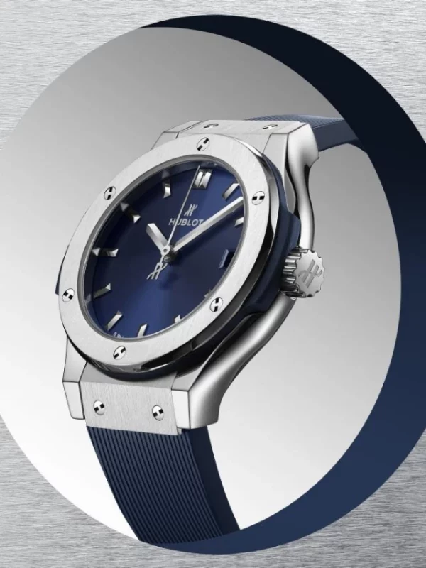 Hublot Classic Fusion Titanium Blue 581.NX.7170.RX