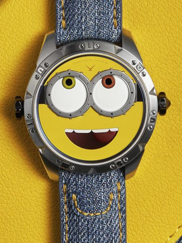 Minions Titanium Wristwatch