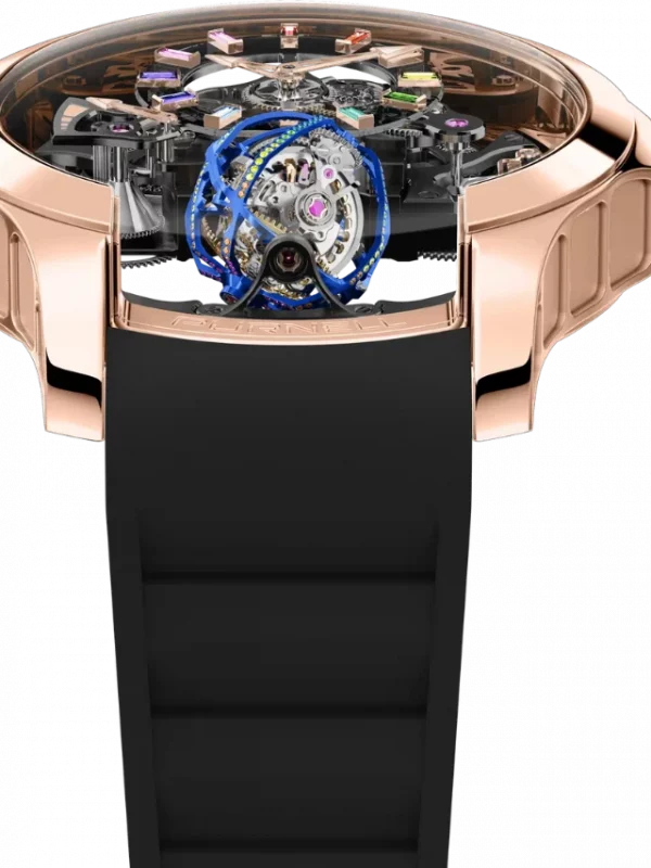 Purnell Escape Primo 18k Rose Gold – Rainbow – Black - 48mm