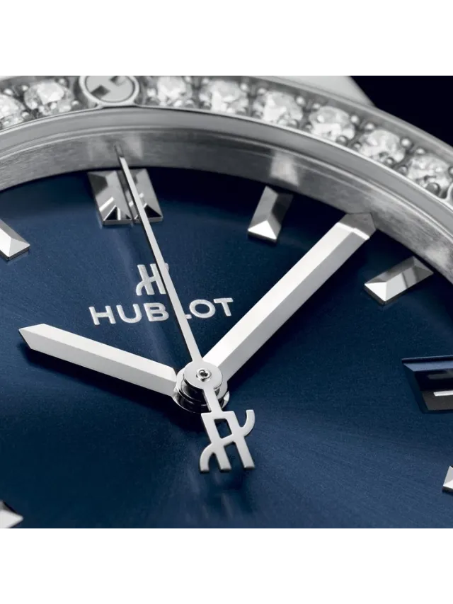 Hublot Titanium Blue Diamonds 581.NX.7170.RX.1104
