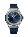 Hublot Titanium Blue Diamonds 581.NX.7170.RX.1104
