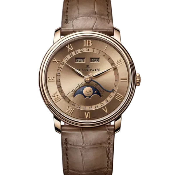 Blancpain Villeret Quantième Complet 6654N 3646 55B