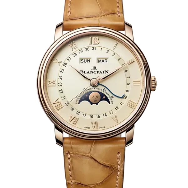 Blancpain Villeret Quantième Complet 6654N 3642 55B