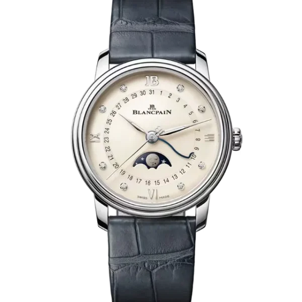 Blancpain Villeret Quantième Phases De Lune 6126N 1187 55B