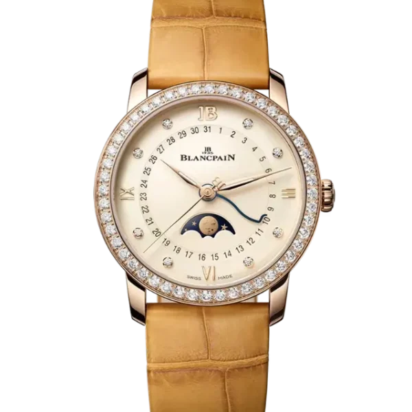 Blancpain Villeret Quantième Phases De Lune 6126N 2987 55B