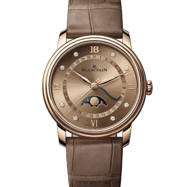 Blancpain Villeret Quantième Phases De Lune 6126N 3646 55B