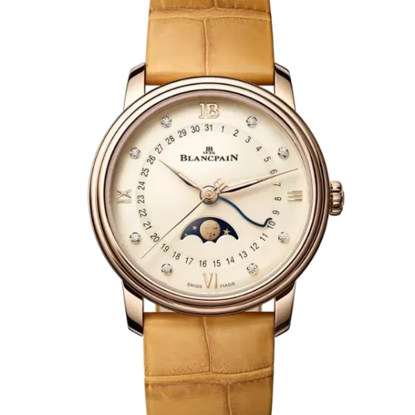 Blancpain Villeret Quantième Phases De Lune 6126N 3687 55B