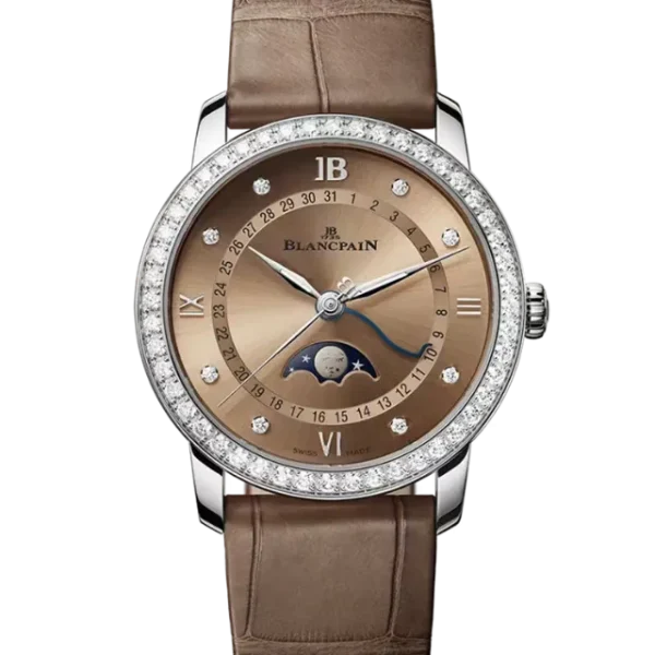 Blancpain Villeret Quantième Phases De Lune 6126N 4646 55B