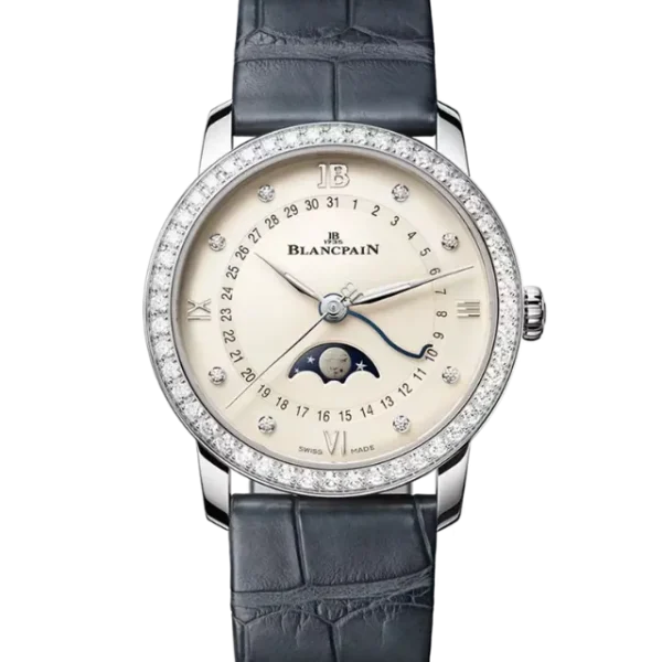 Blancpain Villeret Quantième Phases De Lune 6126N 4687 55B