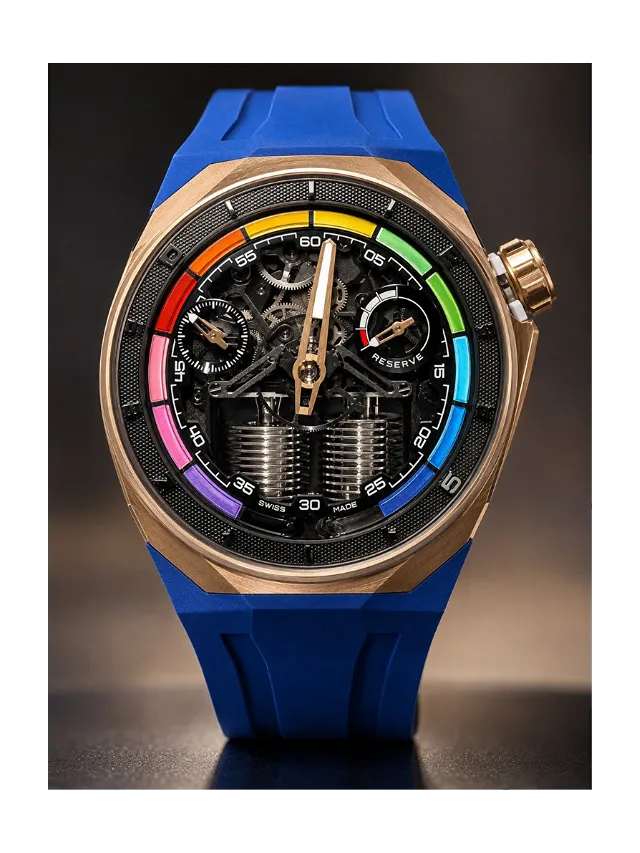 HYT S1 Gold & Titanium Rainbow H03553-A